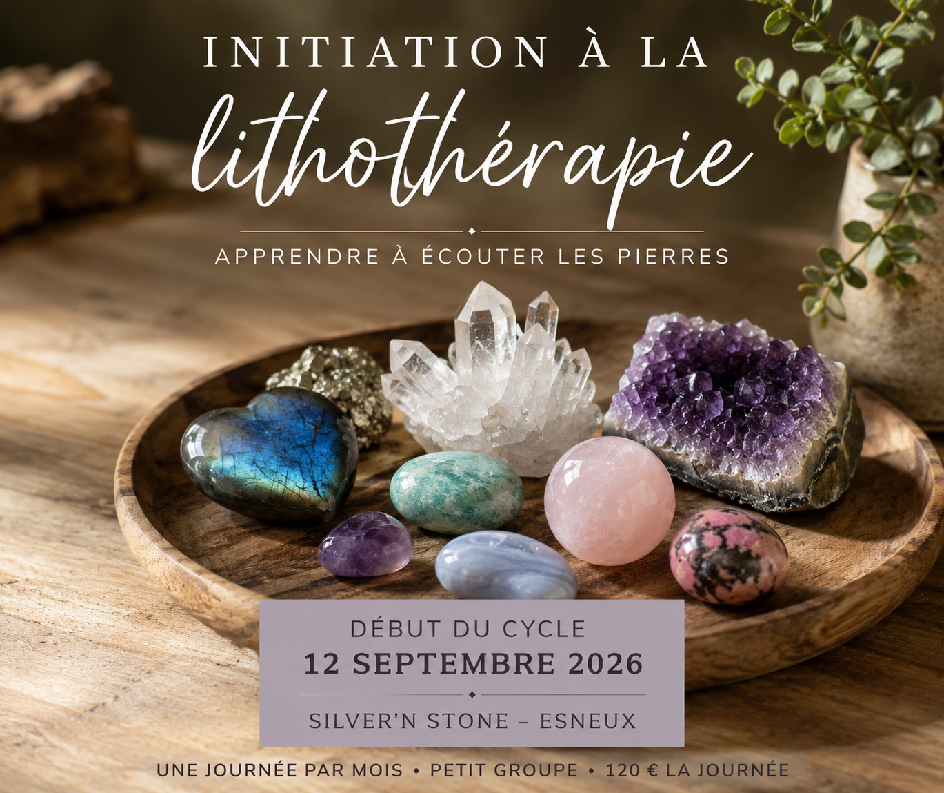 INITIATION À LA LITHOTHERAPIE