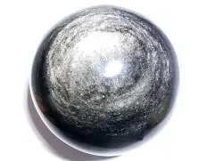 OBSIDIENNE ARGENTÉE