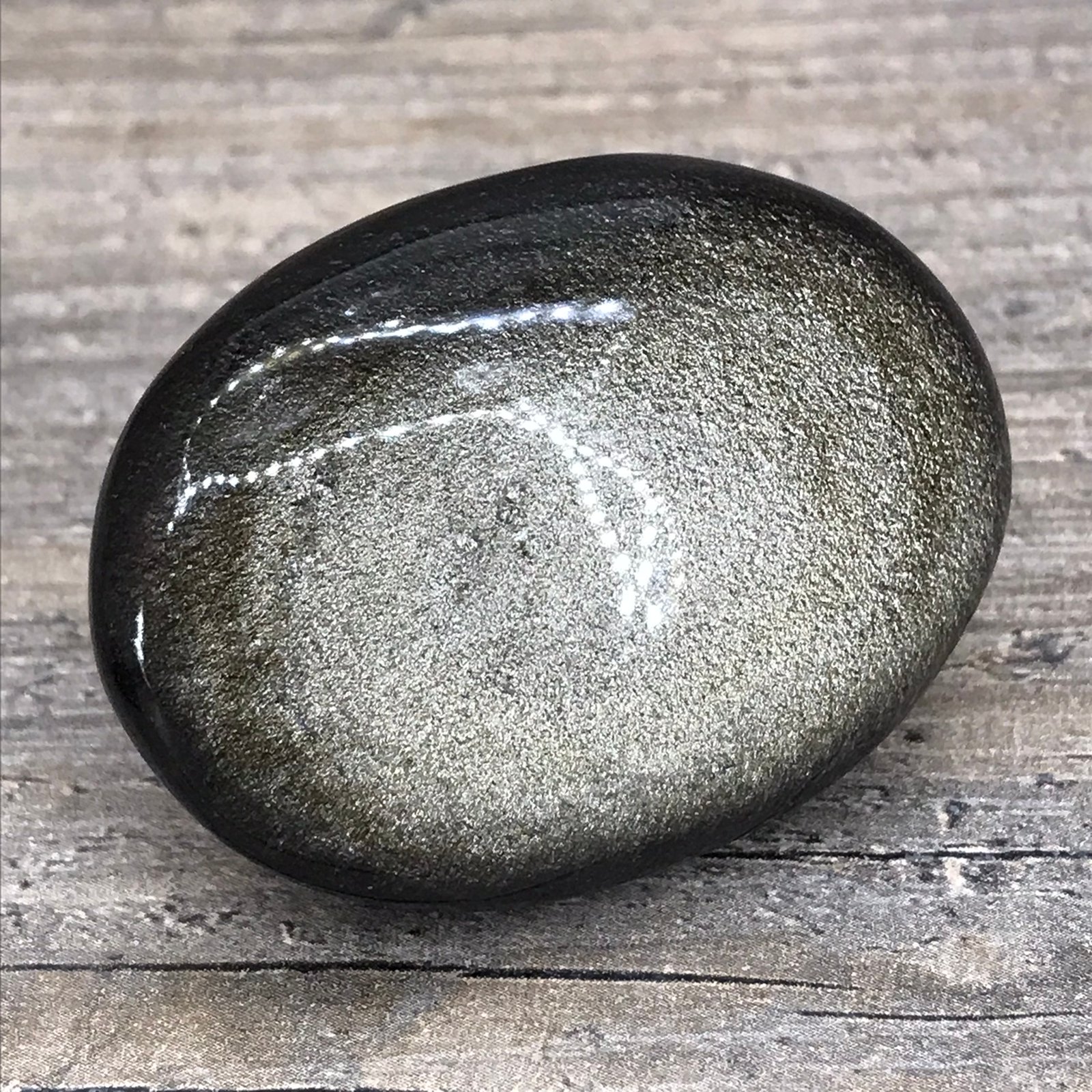 OBSIDIENNE ARGENTÉE