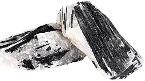 QUARTZ TOURMALINÉ