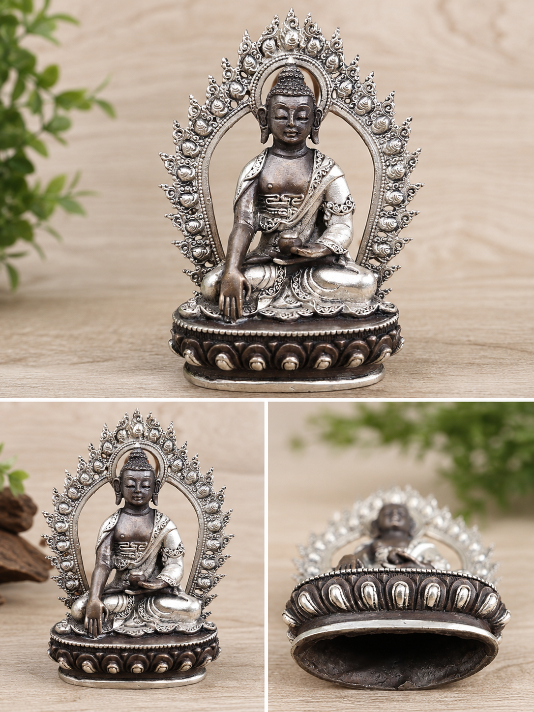 Statuette de Bouddha de la médecine = Bhaishajyaguru