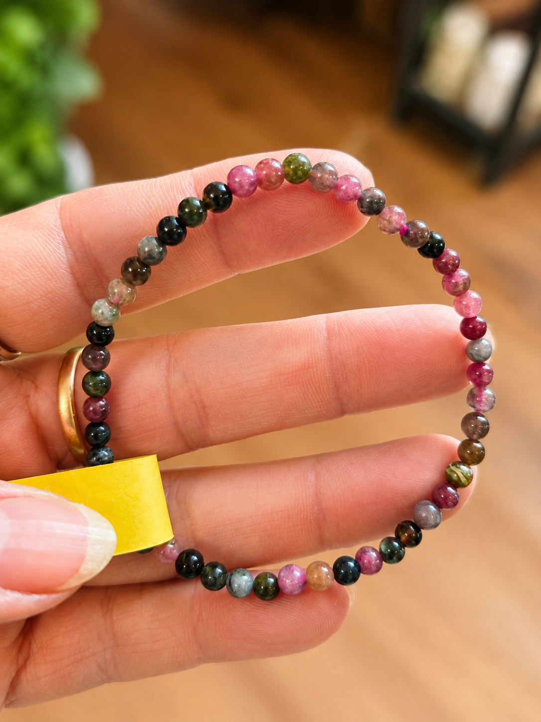 Bracelet Tourmaline Melon d'Eau – Perles ' mm