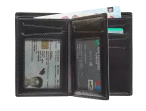 Portefeuille cuir anti-piratage pour cartes supplémentaires Maverick 004