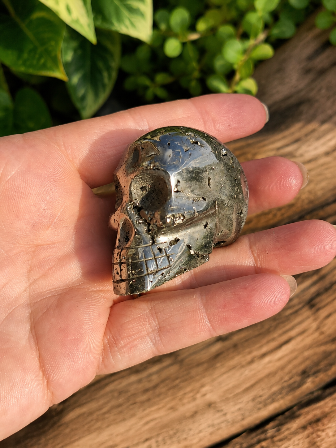 Crâne en pyrite – 145 g