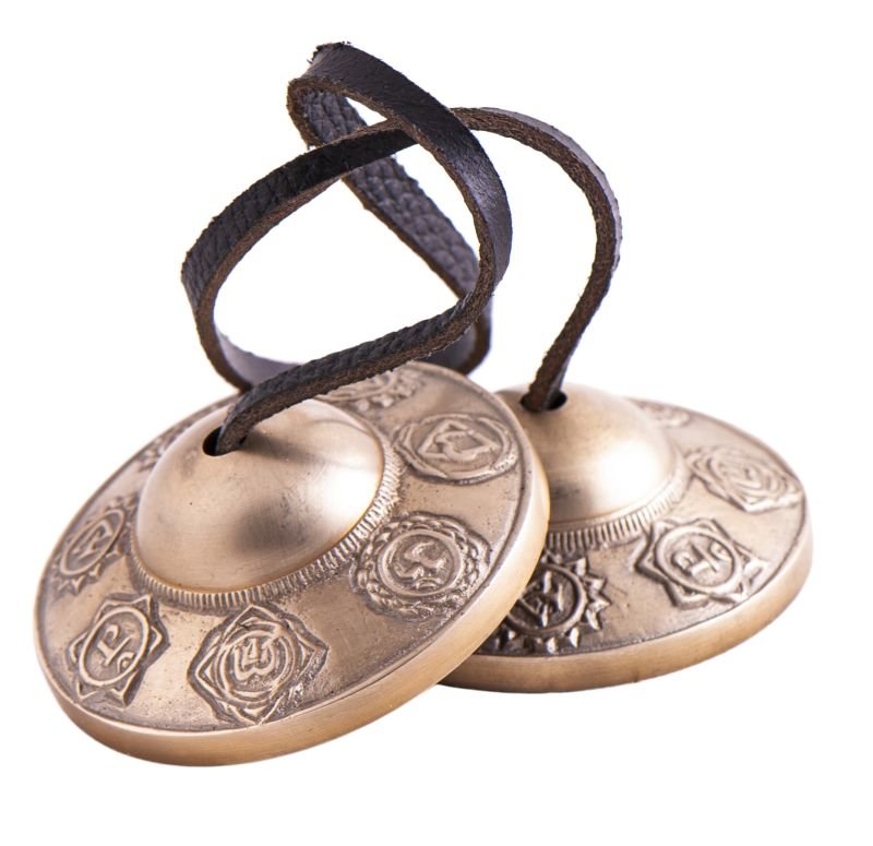 Cymbales tibétaines - Chakra.
