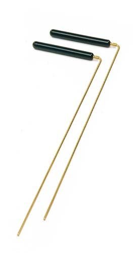 Baguette de sourcier manche en bois - 38 cm