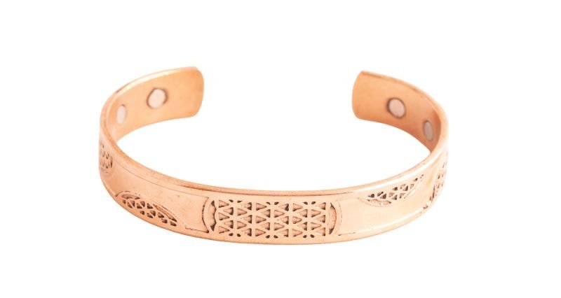 Petit bracelet Fleur de Vie  cuivre magnétic