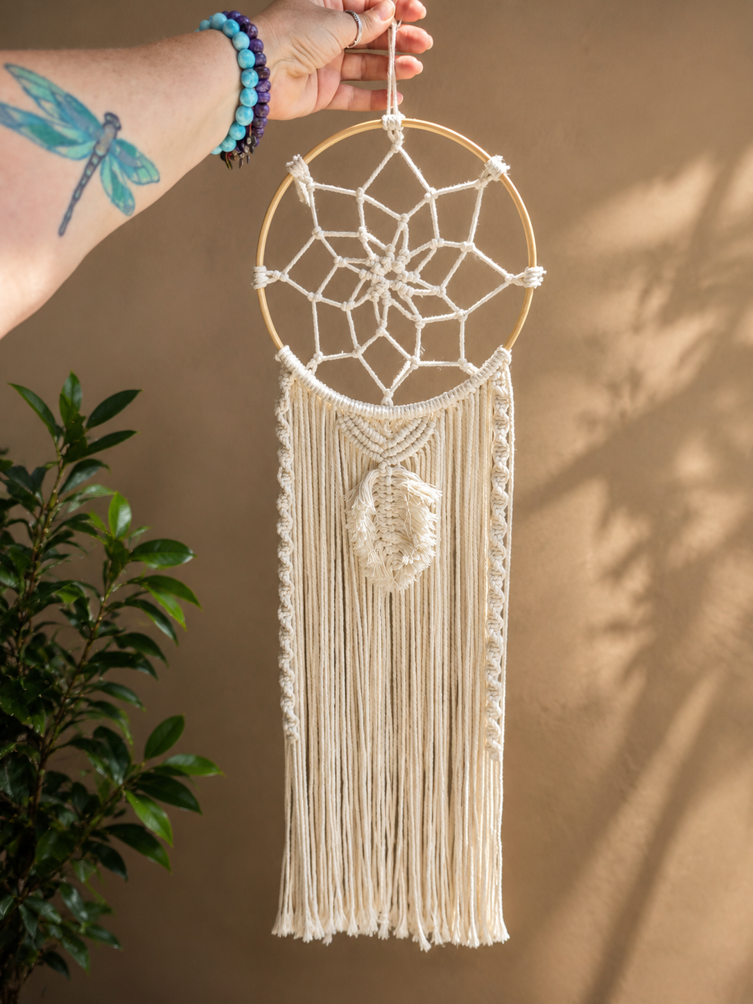 Attrapeur de rêve Etoile - artisanal