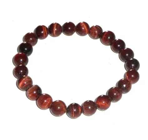 Bracelet Œil de Taureau – Perles de 8 mm