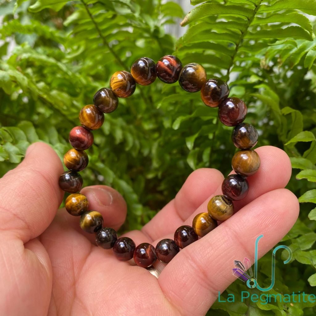 Bracelet Œil 3 Yeux – Perles de 8 mm