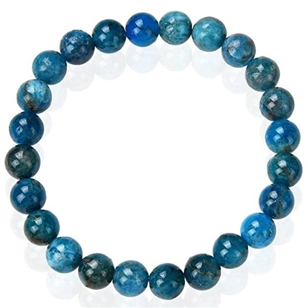 Bracelet Apatite – Perles de 8 mm