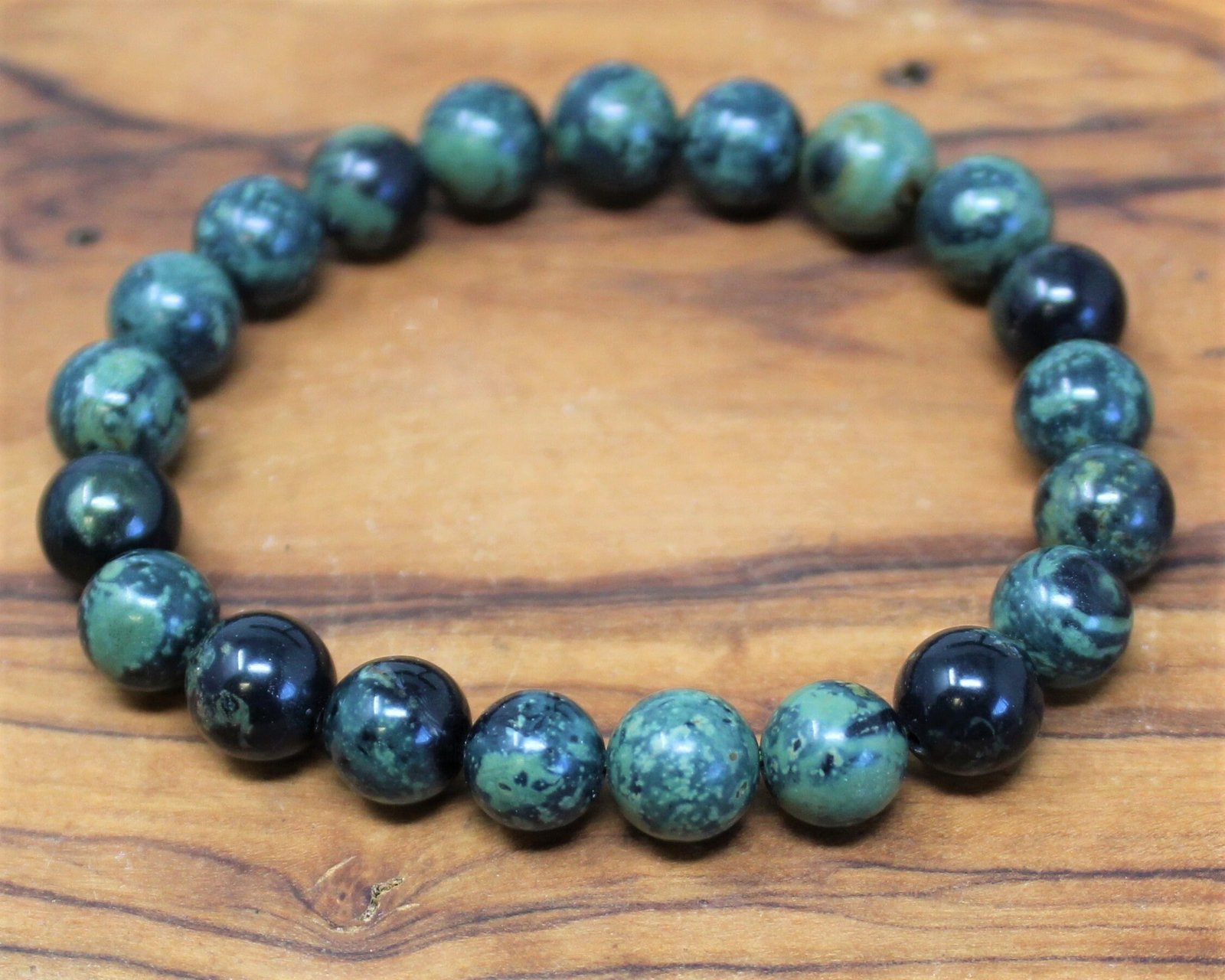 Bracelet Jaspe Kambaba – Perles de 8 mm