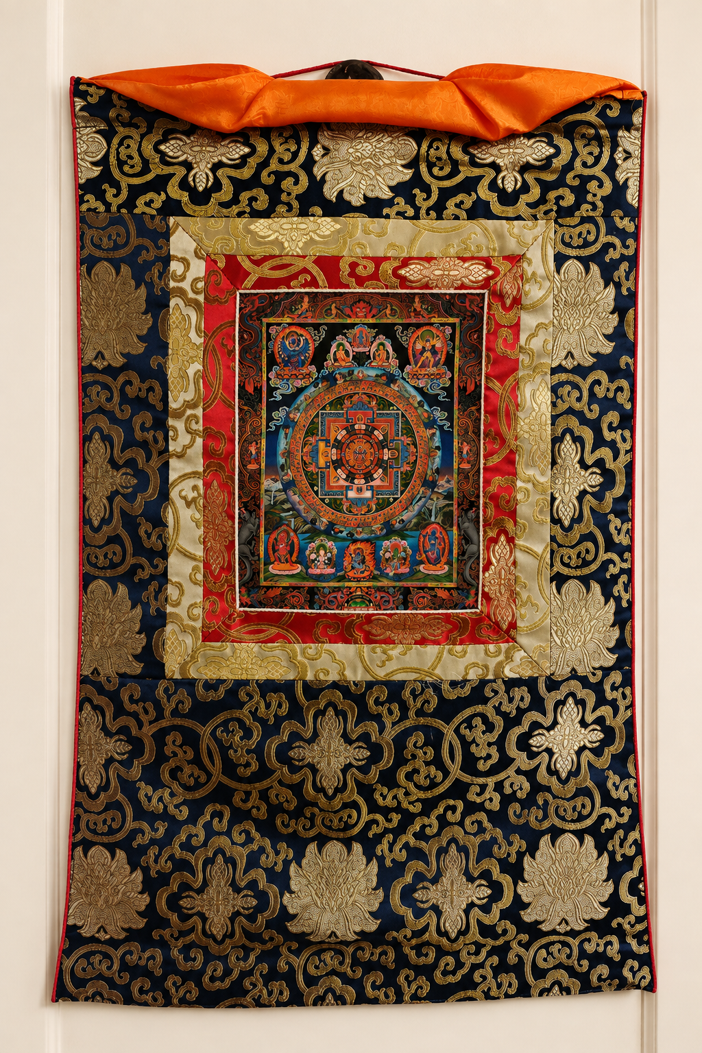 Thangka tibétain – Mandala bouddhiste ta04