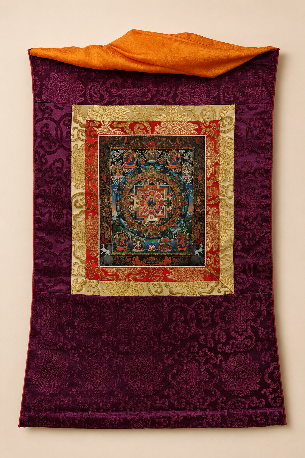 Thangka tibétain – Mandala bouddhiste ta05