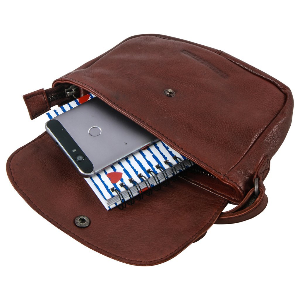 Sticks & Stones - petit sac - cognac