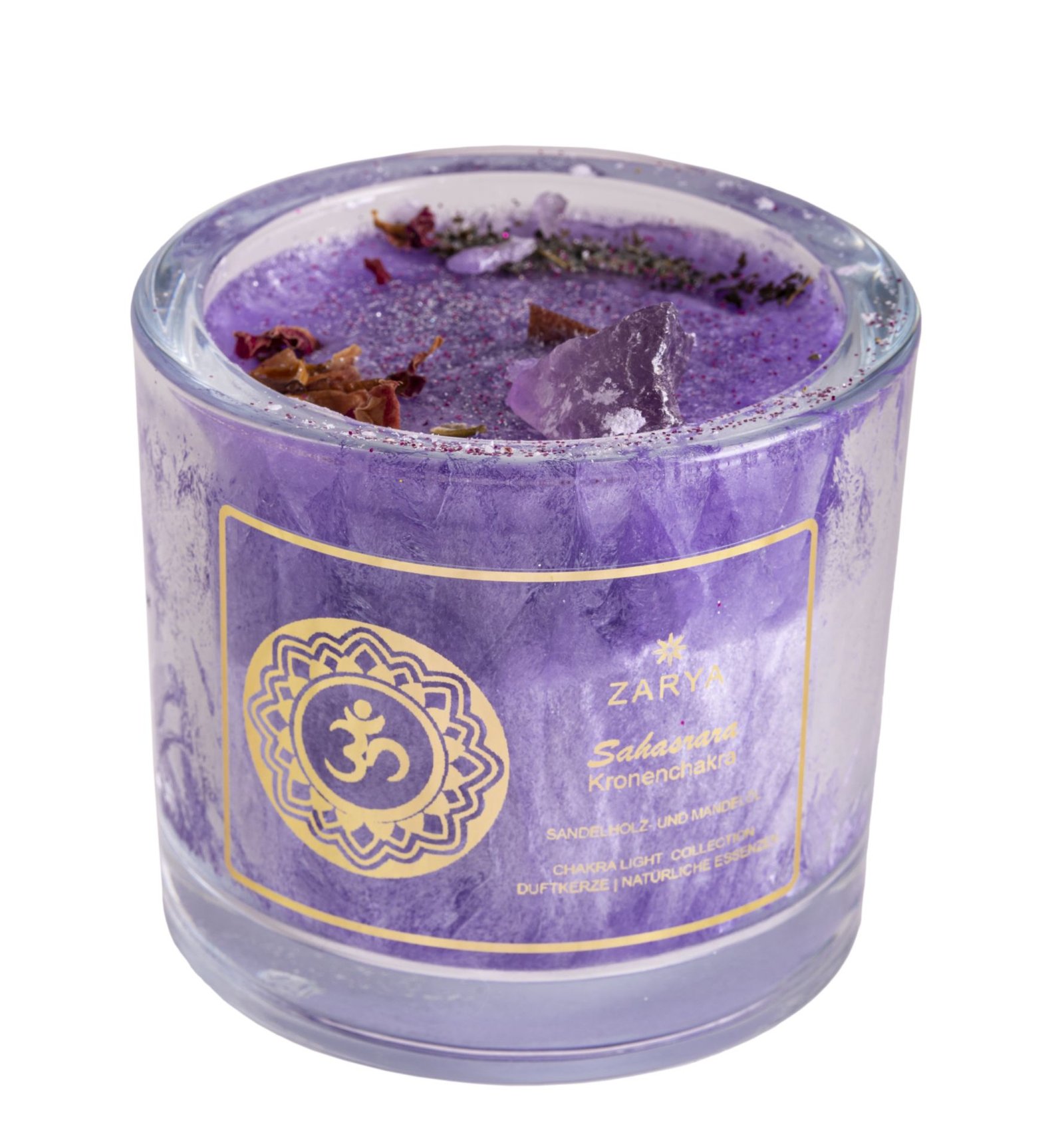 Bougie Chakra couronne