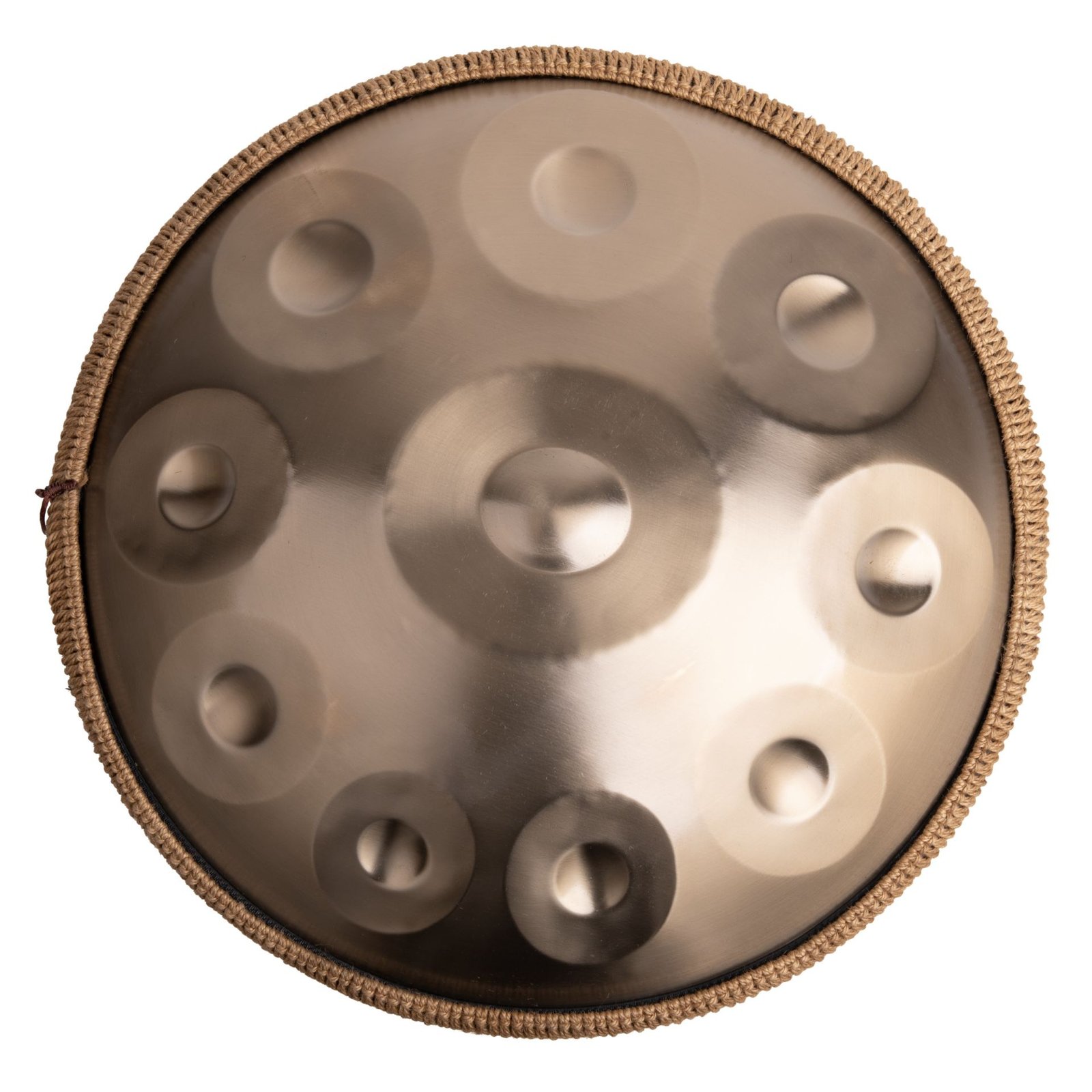 Handpan, cuivre doré, 440 Hz, 10 tons  B-KL-1