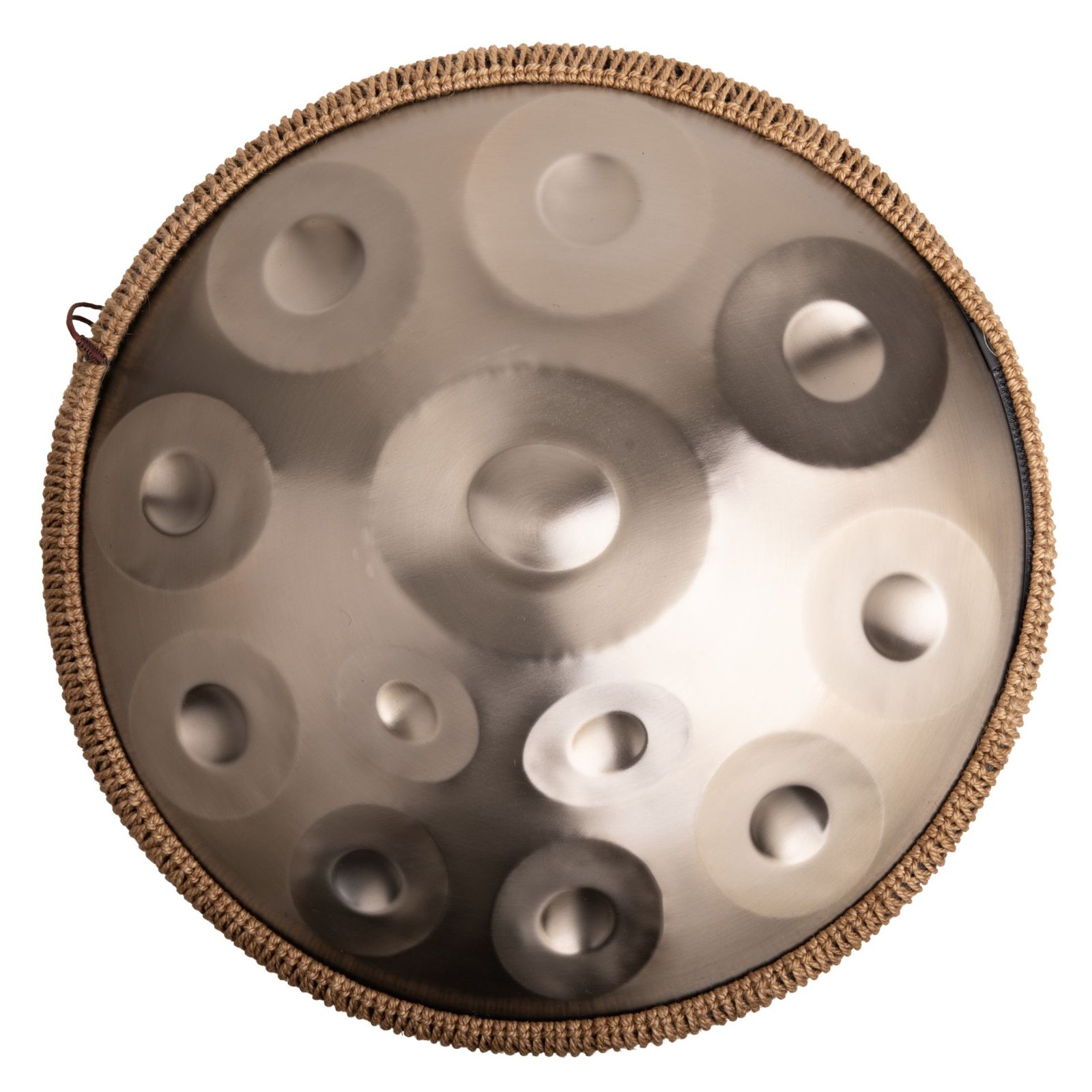 Handpan, cuivre doré, 440 Hz, 12 tons