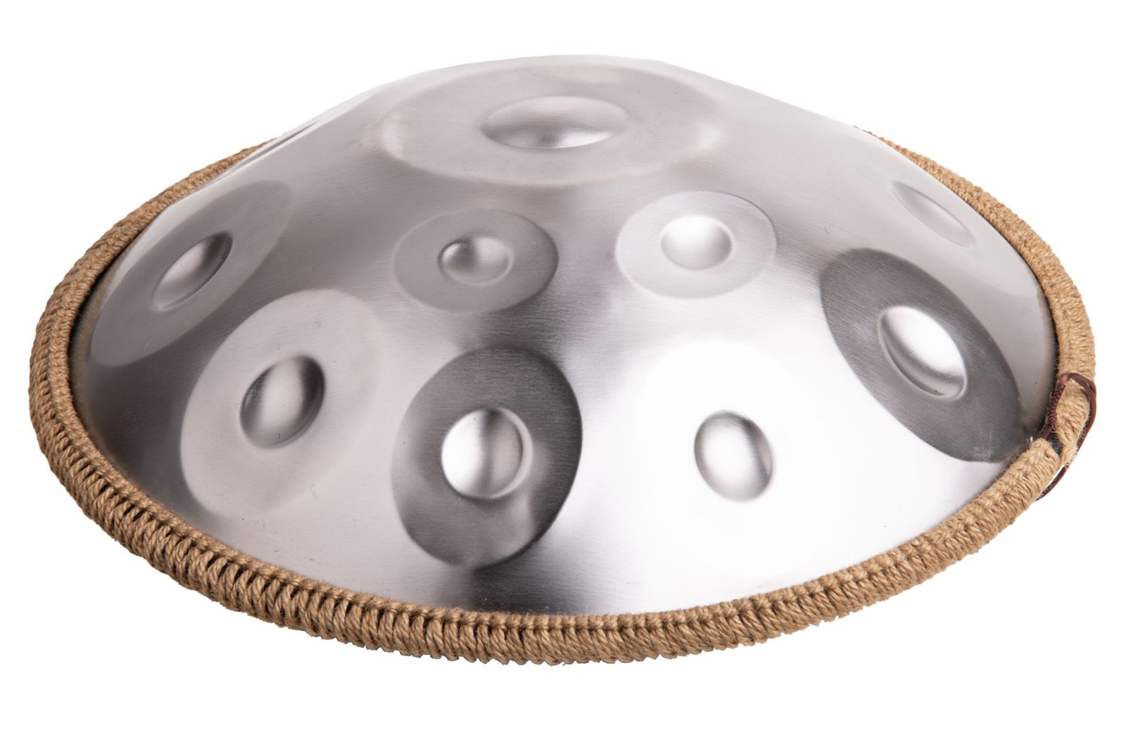 Handpan argenté 432 Hz, 12 tons