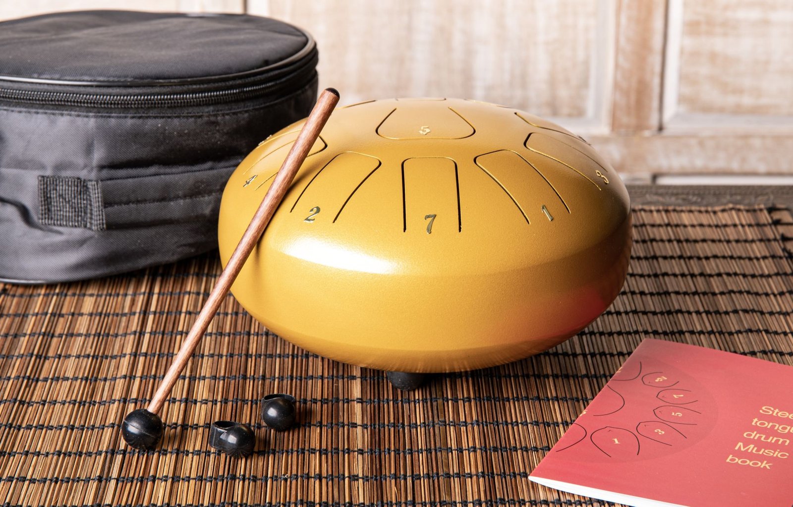 Grand Drum en acier, or  B-HK-41