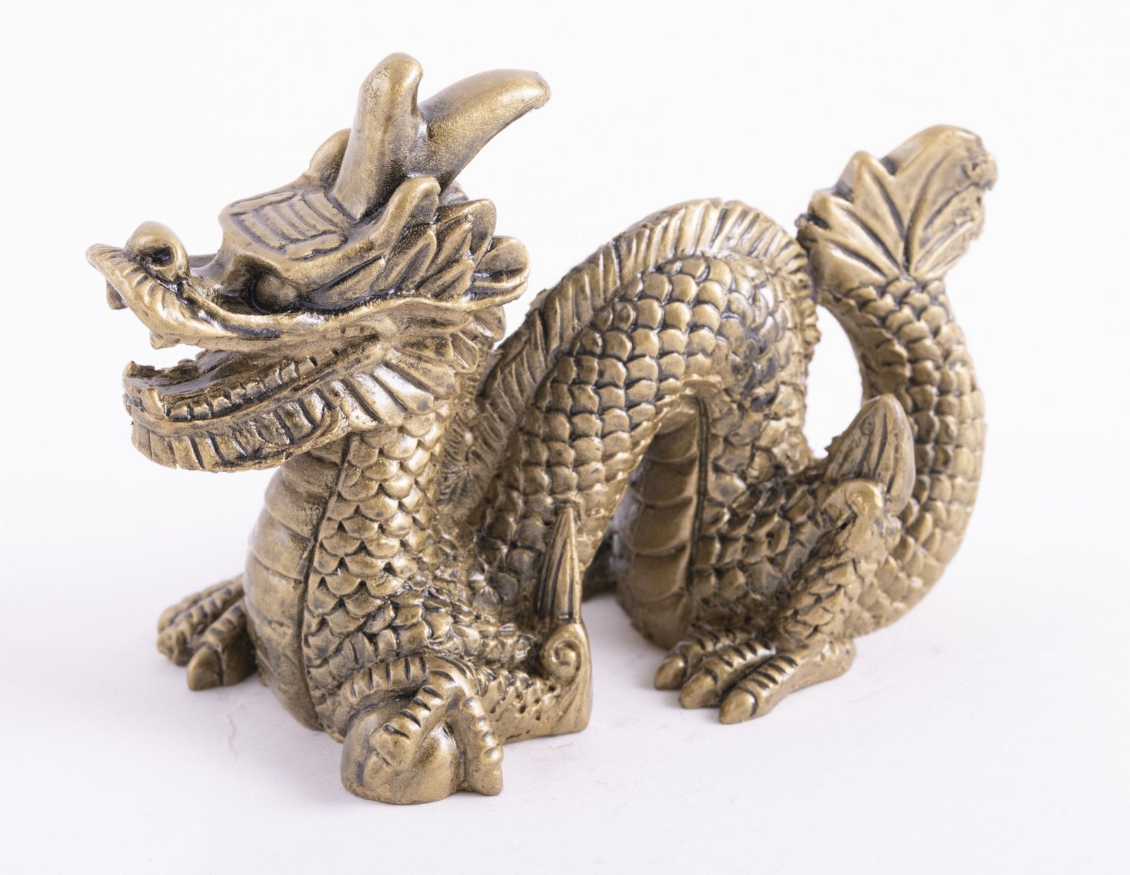 petit dragon résine synthétique b-FS-051