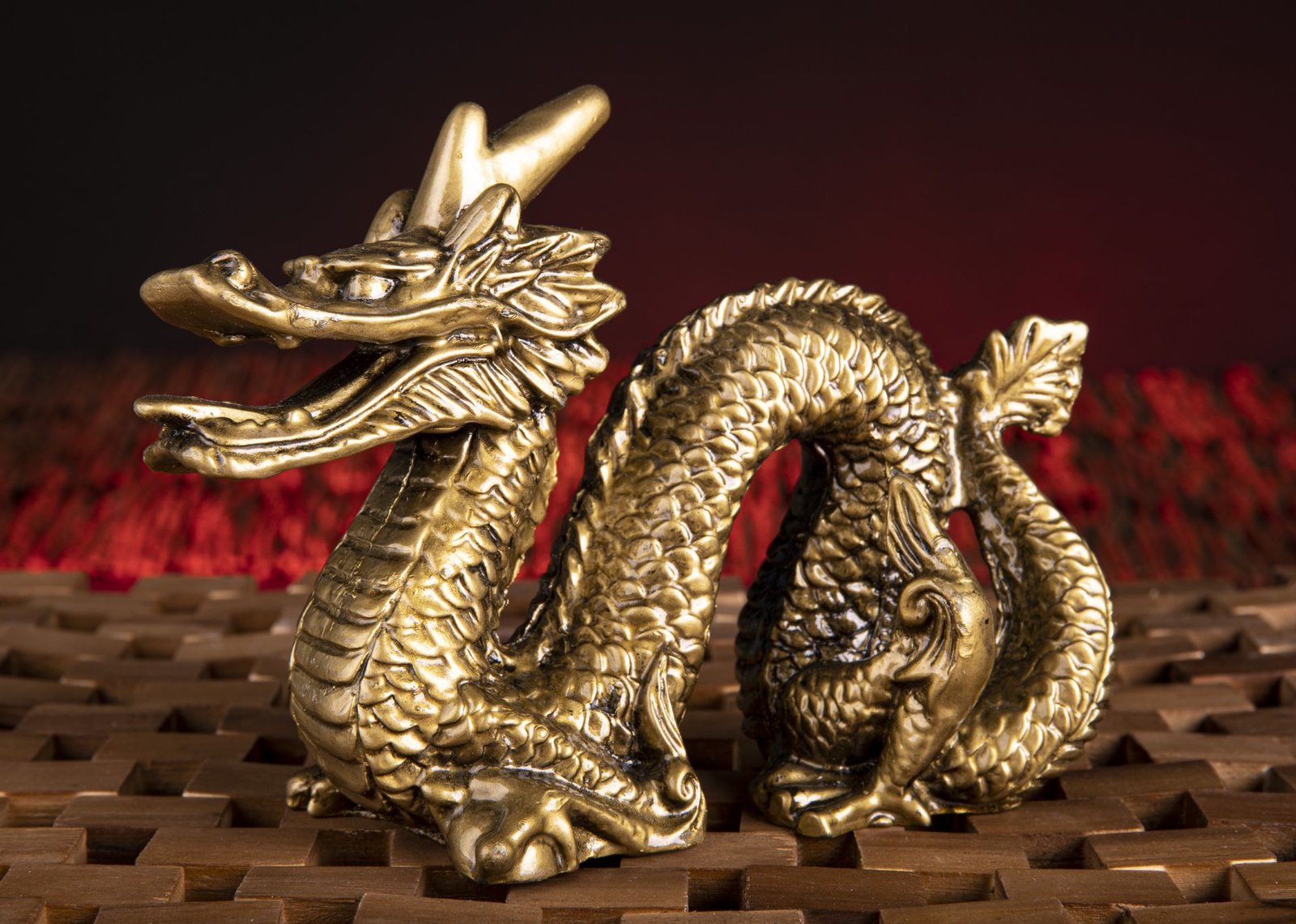 Dragon, grand résine synthétique  b-FS-052