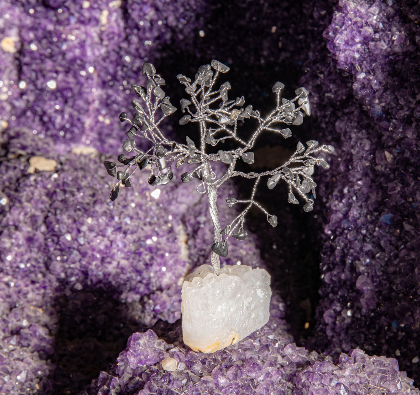 Arbre de cristal Shungite   b-ZW-160-SH