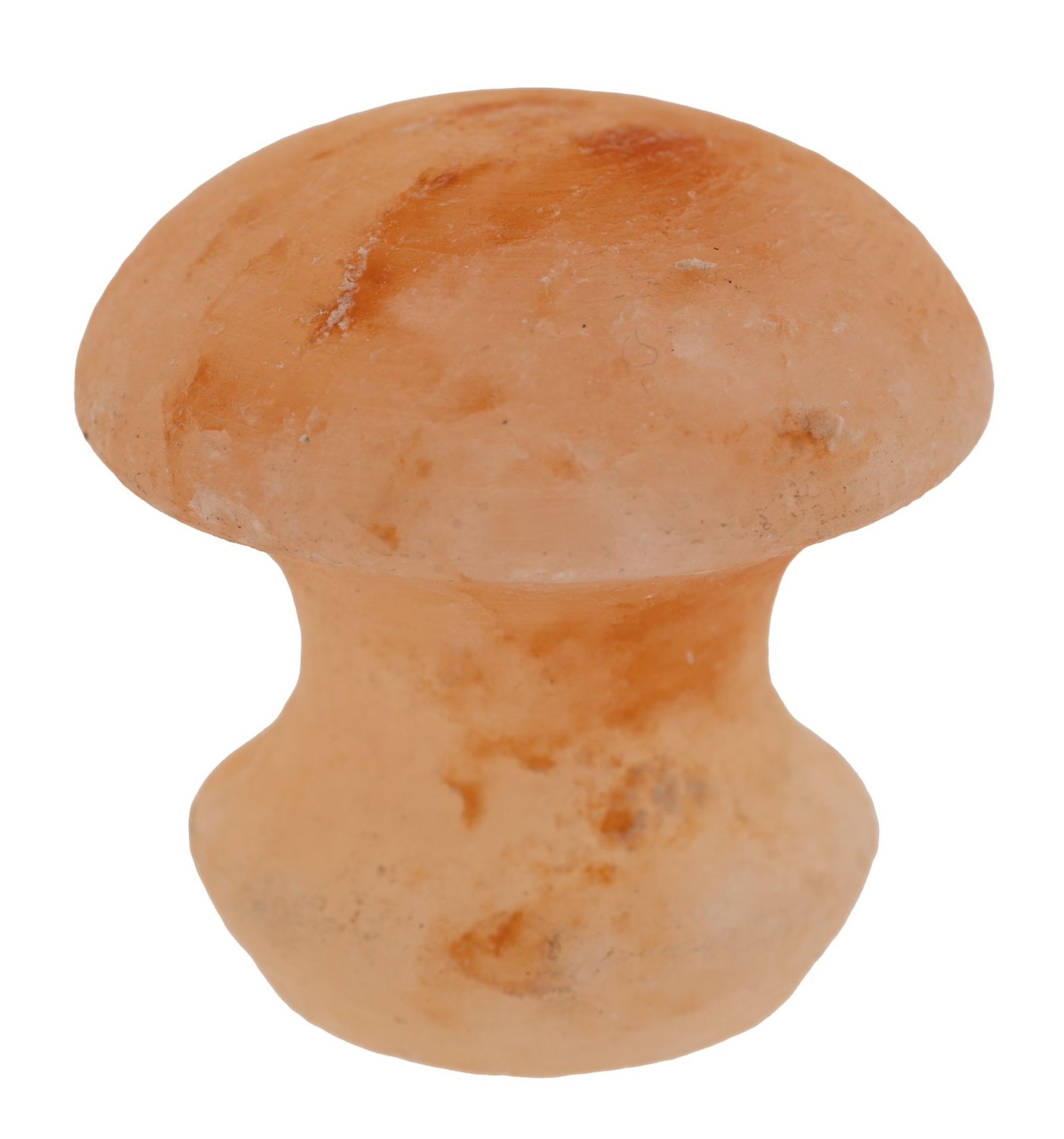 Pierre de massage en cristal de sel en forme de champignon