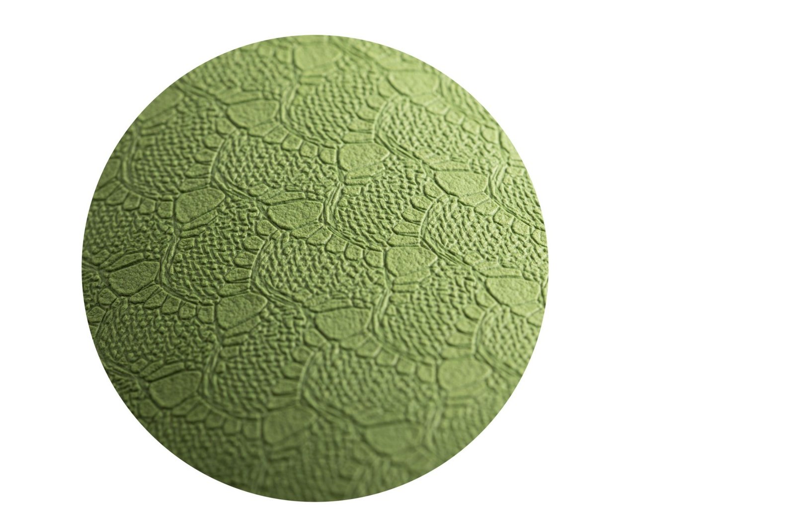 Tapis de yoga écologique en TPE - vert clair/gris avec l'Arbre de Vie