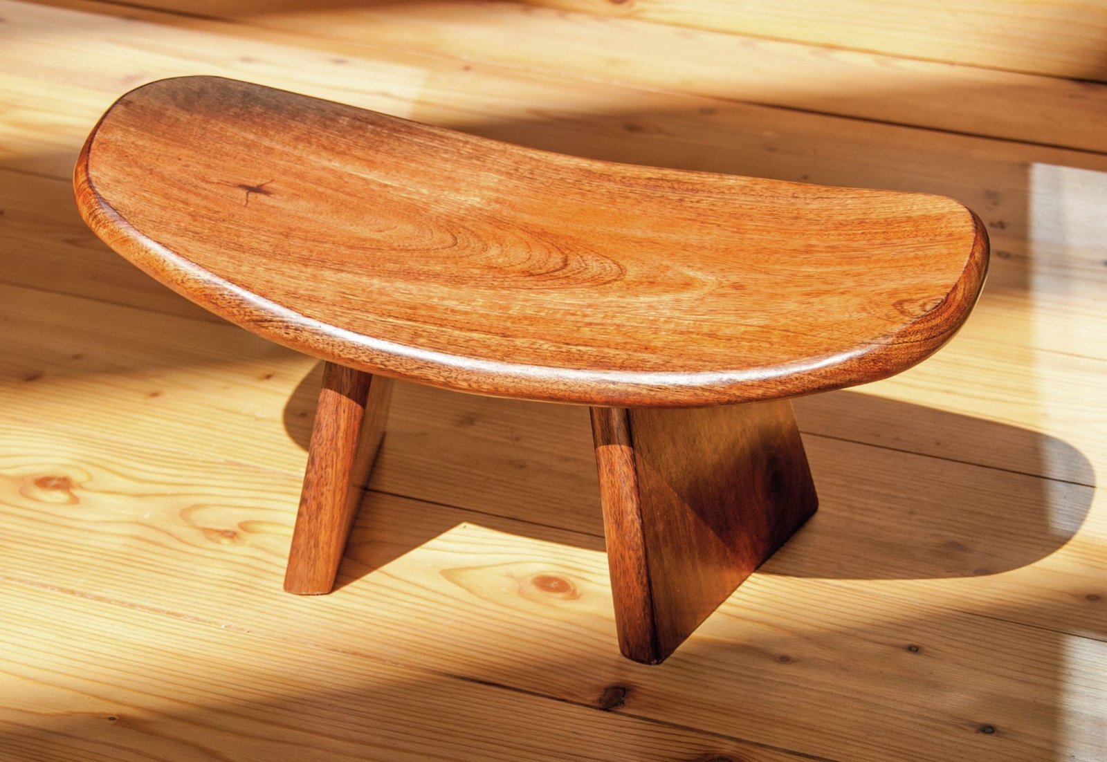 tabouret de méditation en bois Longueur