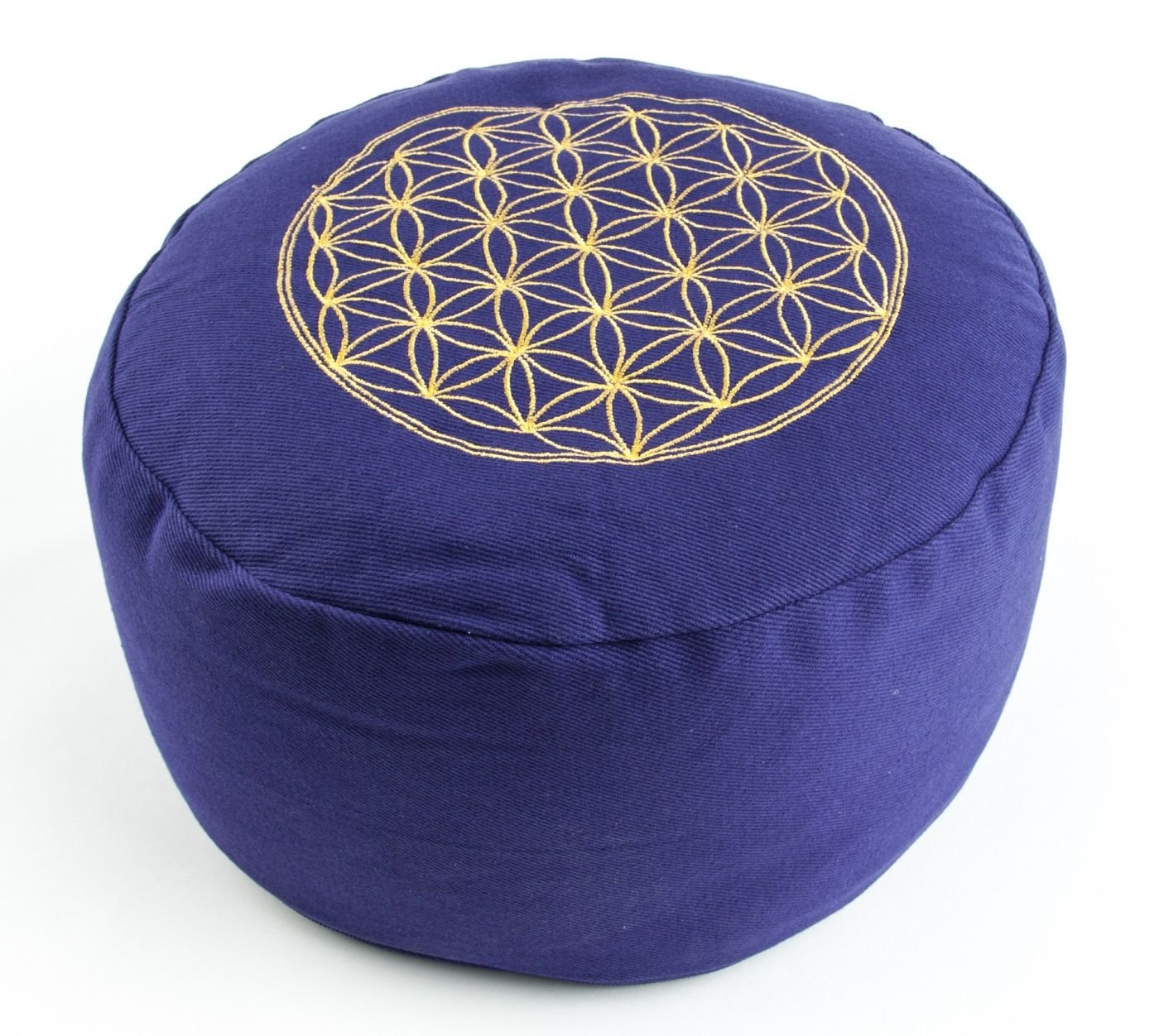 Coussin de méditation Fleur de Vie, violet