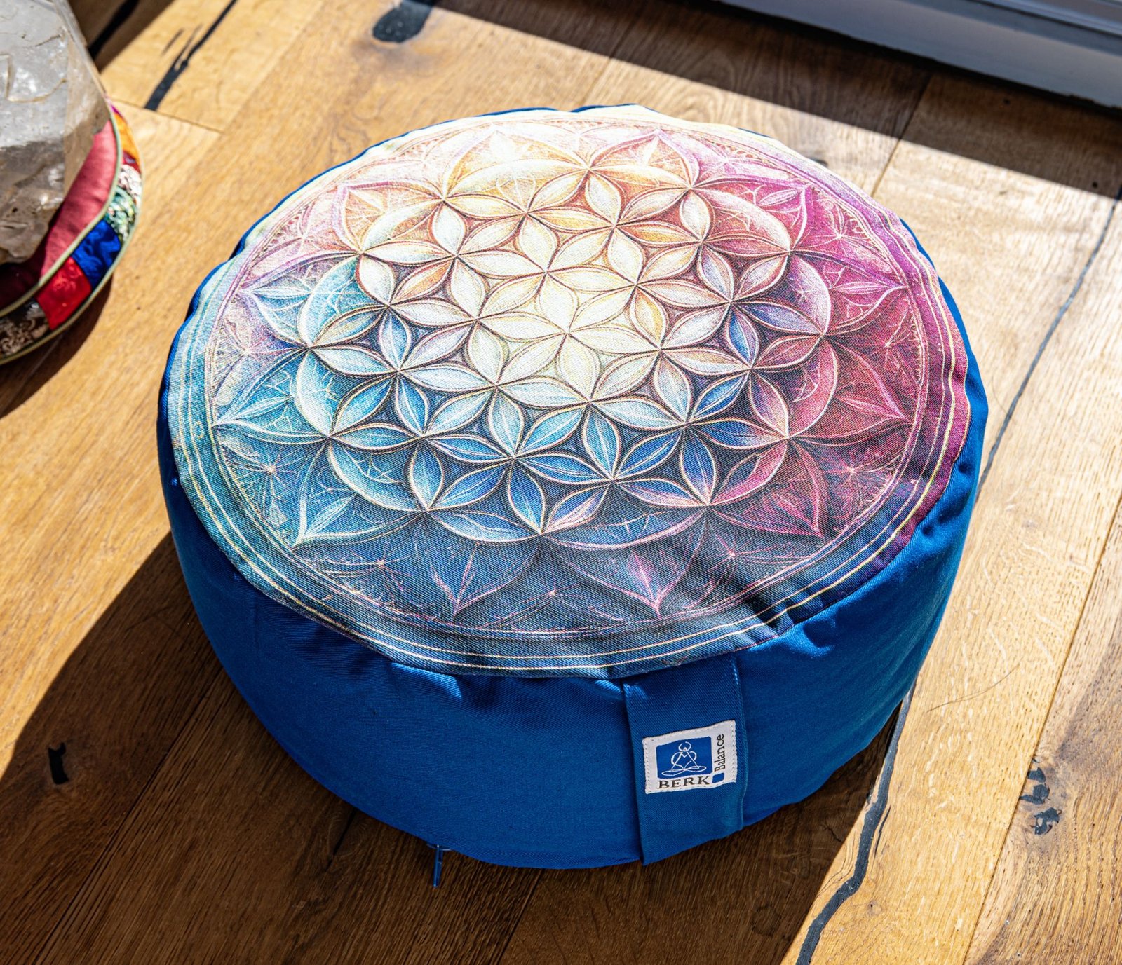 Coussin de méditation Fleur de Vie  b-YO-26