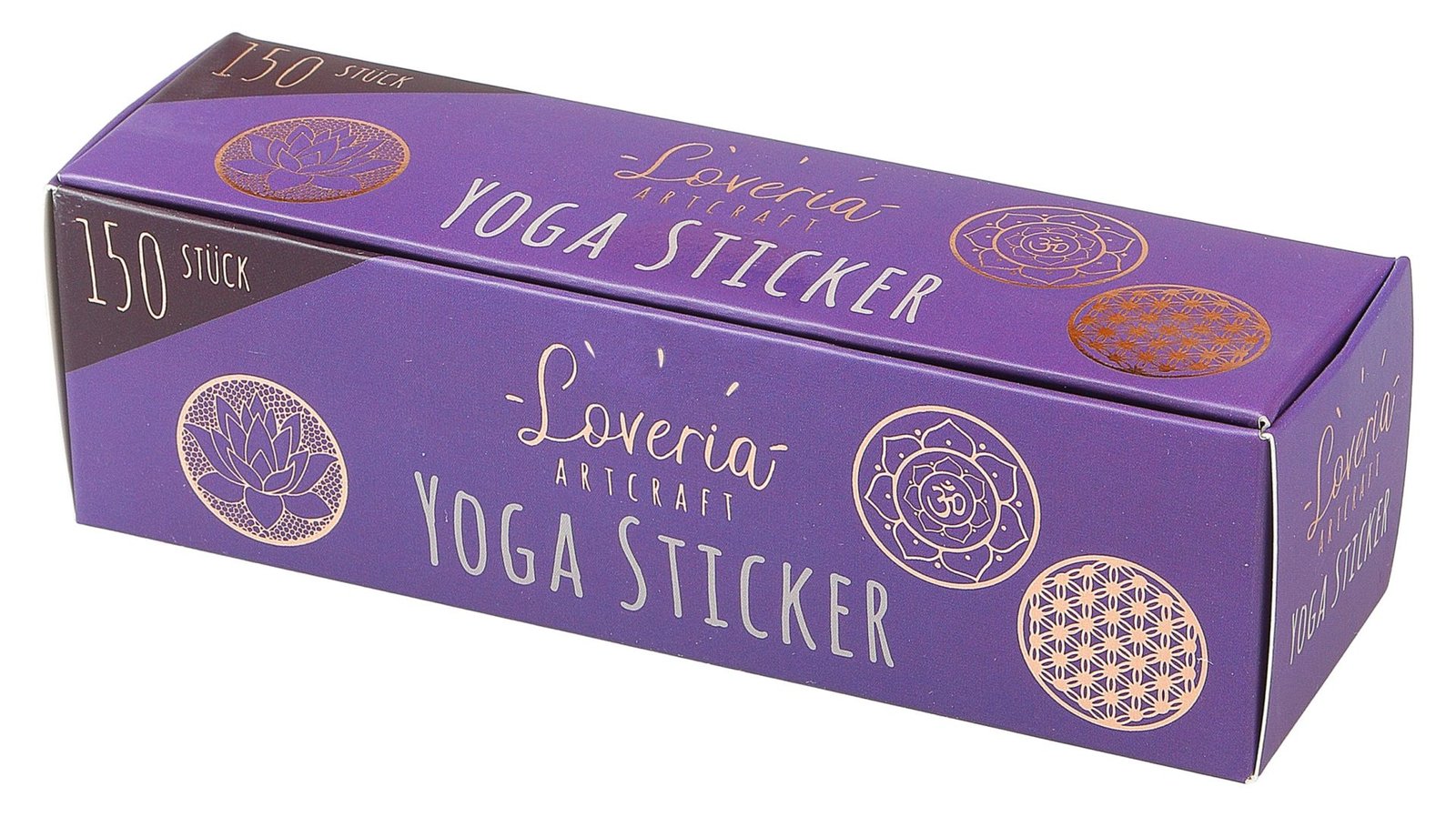 Autocollants de yoga (150 pièces)
