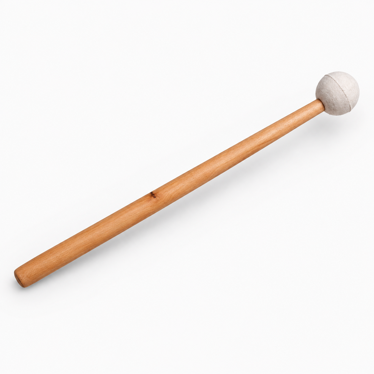 Baguette sonore avec revêtement en caoutchouc pour bols chantants en cristal  B-KH-77-KG