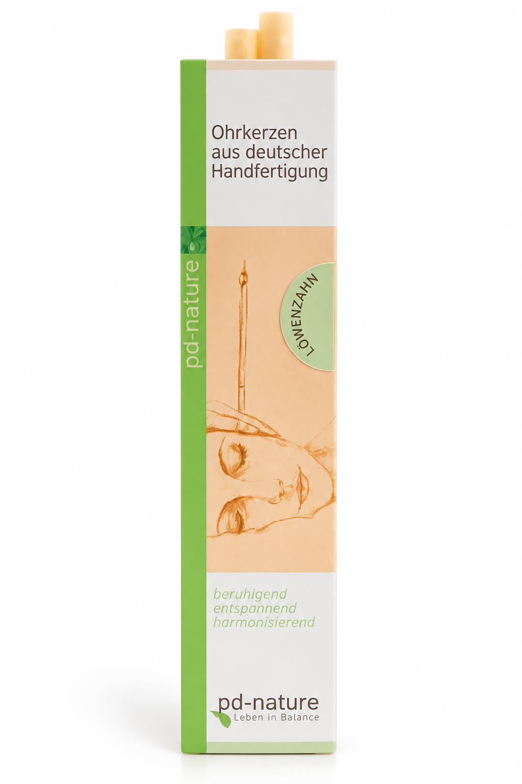 Bougies auriculaires au laurier, 1 paire
