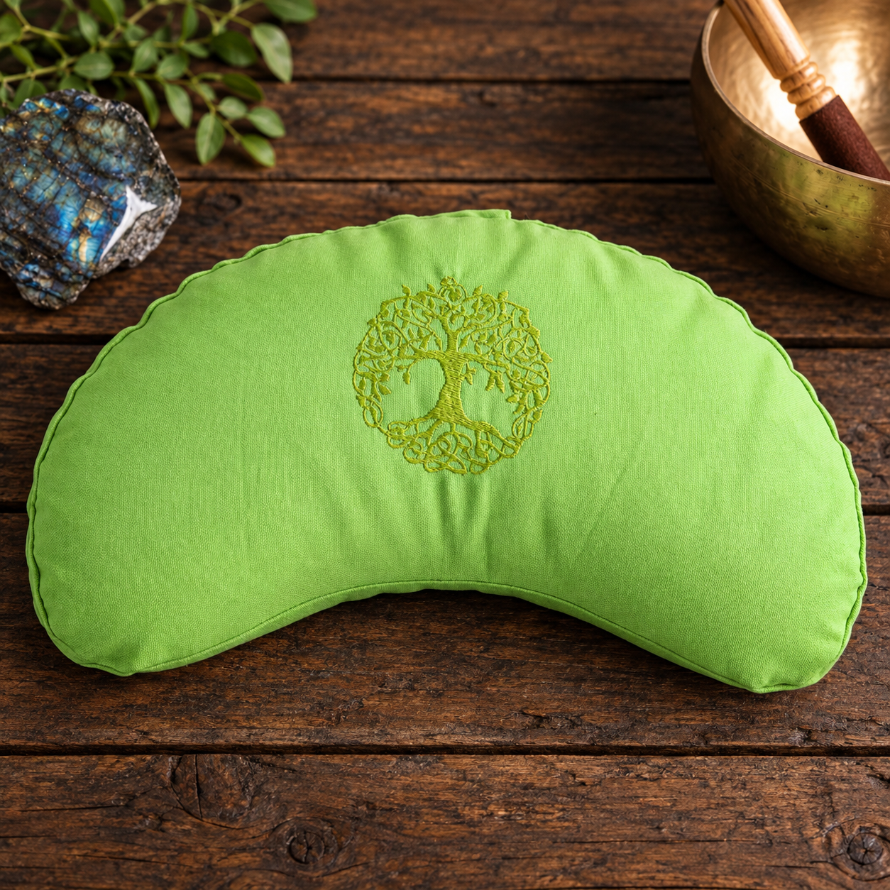 Coussin - Croissant de méditation arbre de Vie