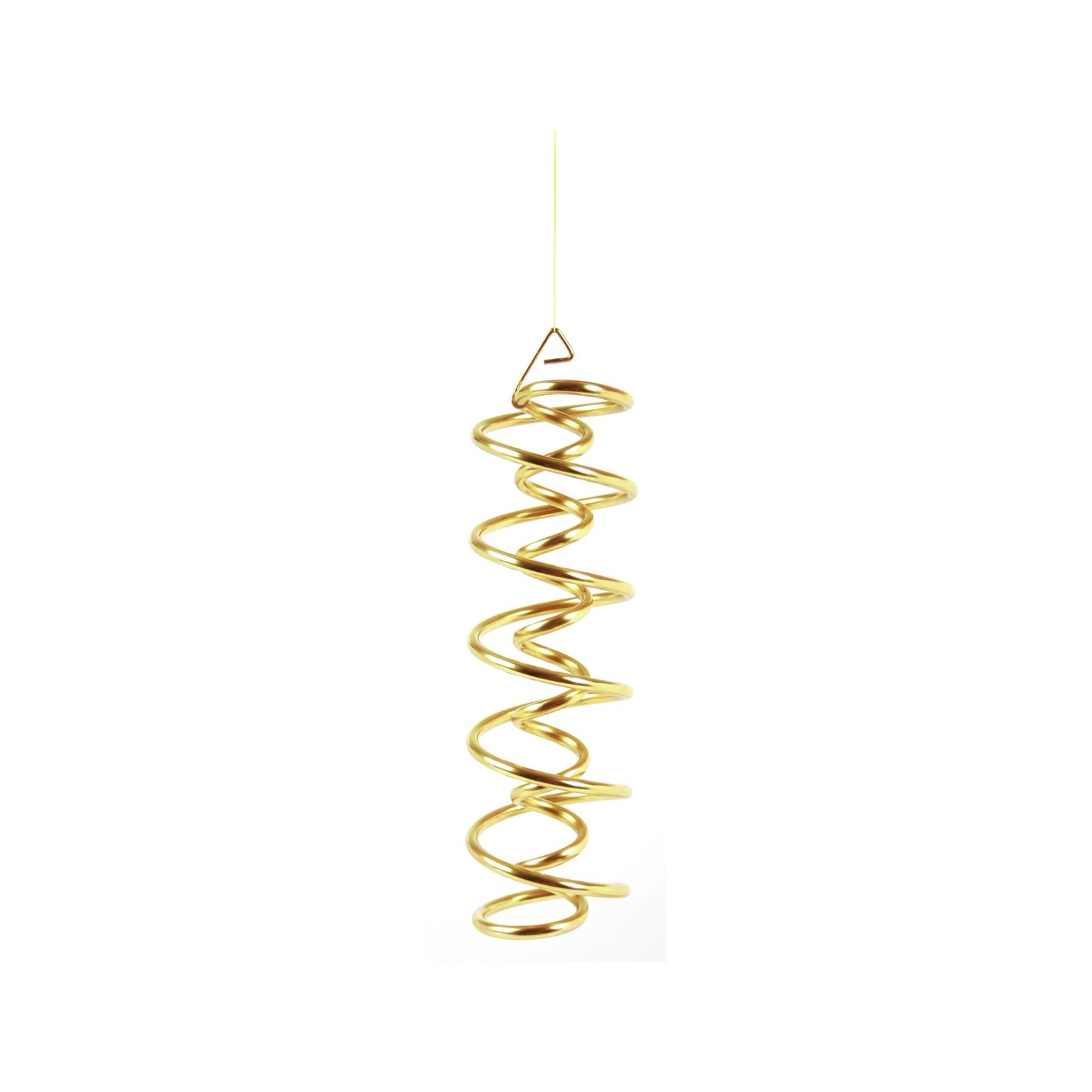 Spirale d'ADN en laiton, 17 cm de haut.  b-FS-151