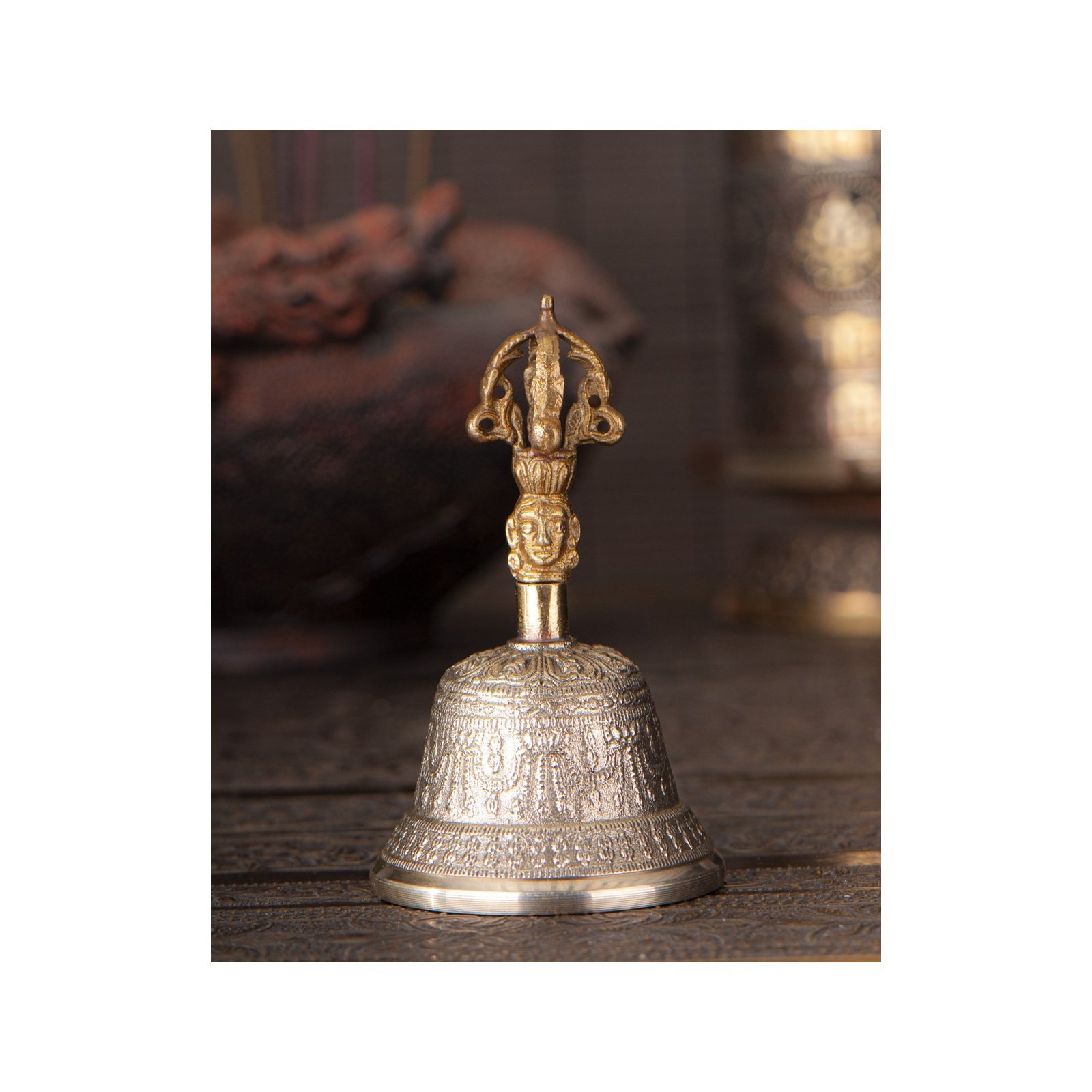 Cloche 12,5 cm   - Cloche et Dorje