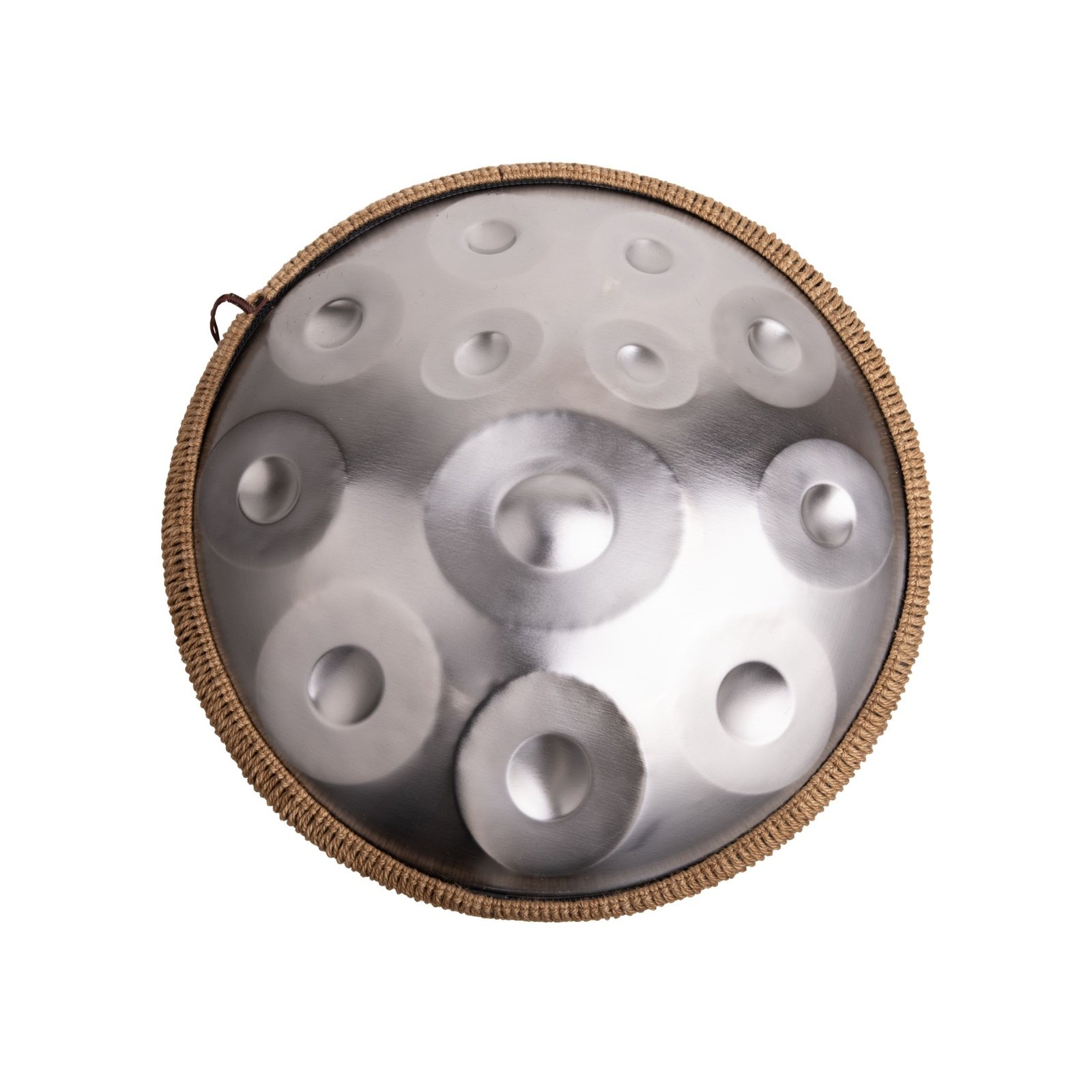 Handpan argenté 432 Hz, 10 tons