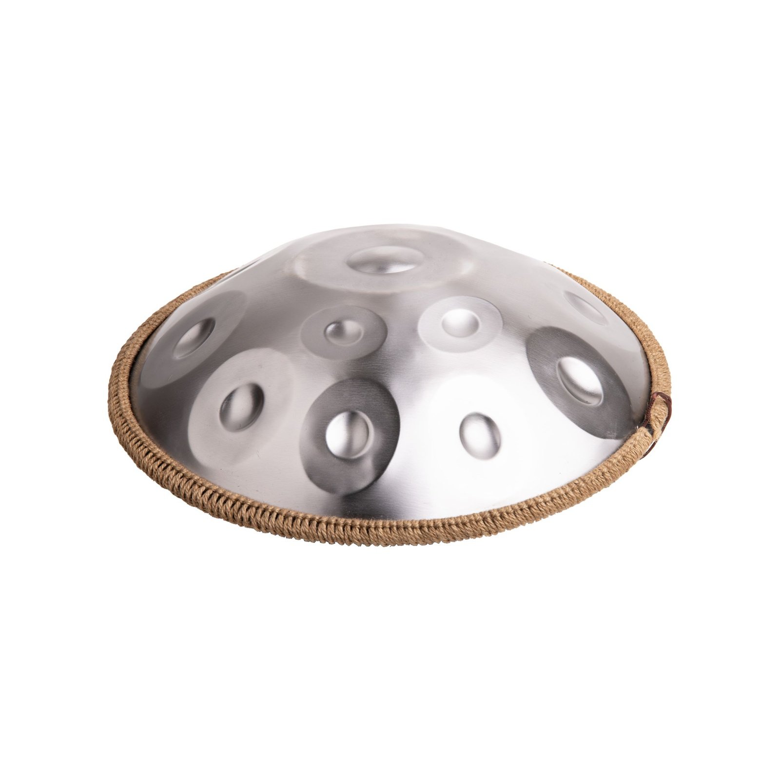 Handpan argenté 432 Hz, 10 tons