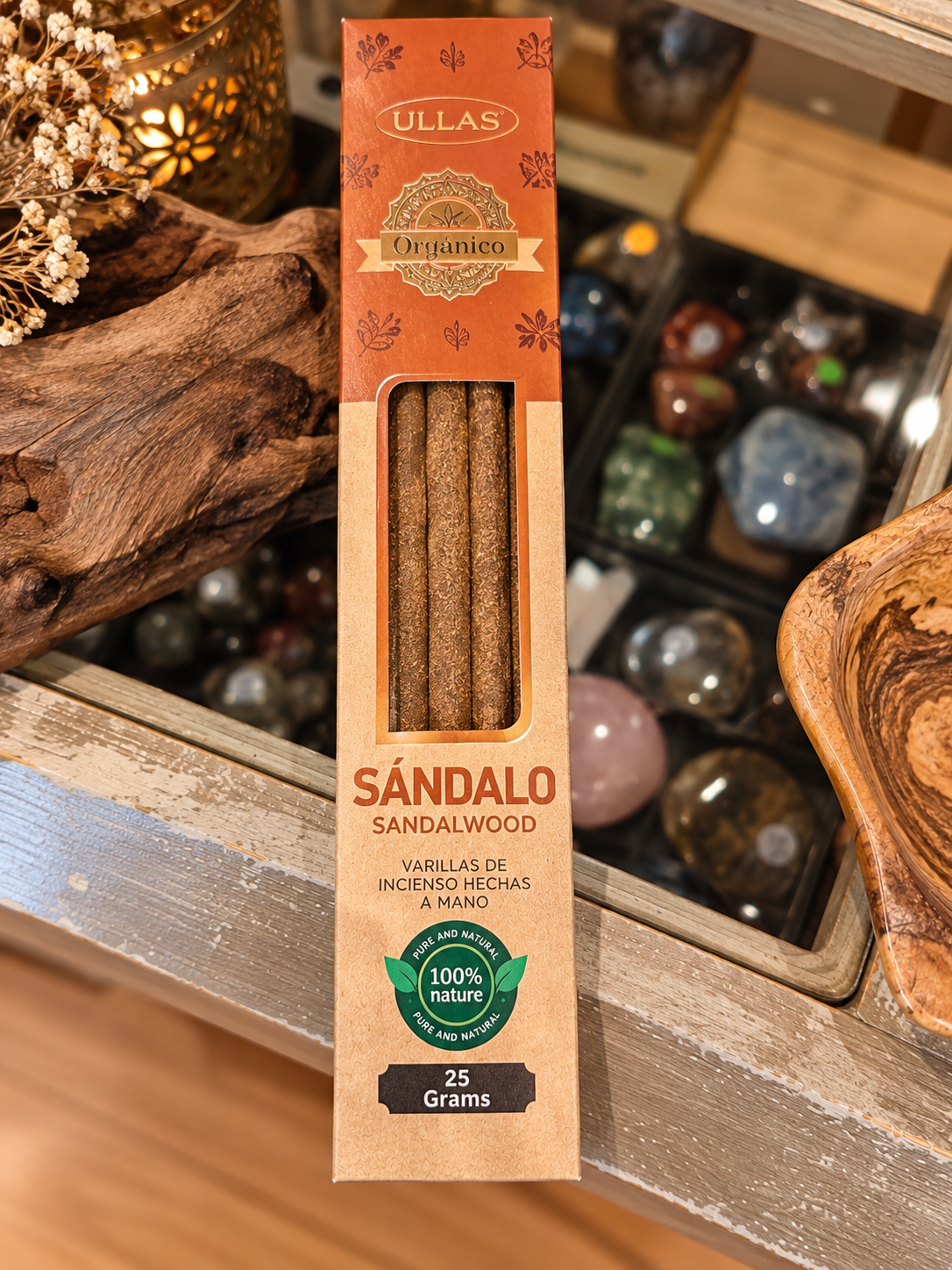Encens artisanal Santal – Ullas Orgánico
