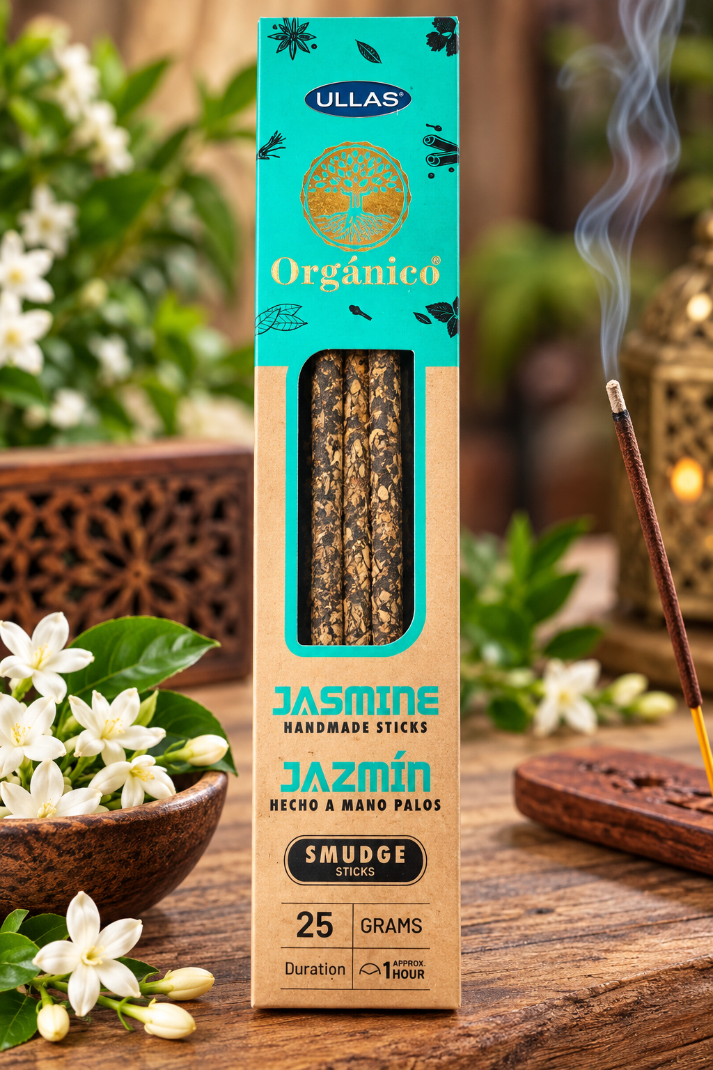 Encens artisanal Jasmin – Ullas Orgánico