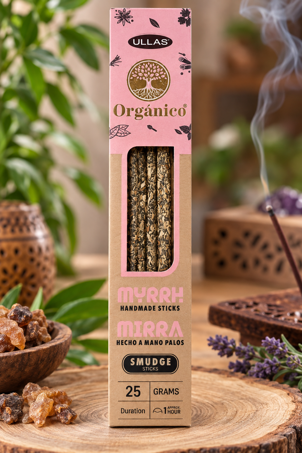 Encens artisanal Myrrhe – Ullas Orgánico
