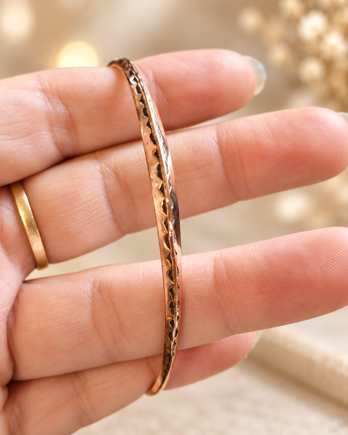 Bracelet en cuivre – Artisanat touareg  - AK1