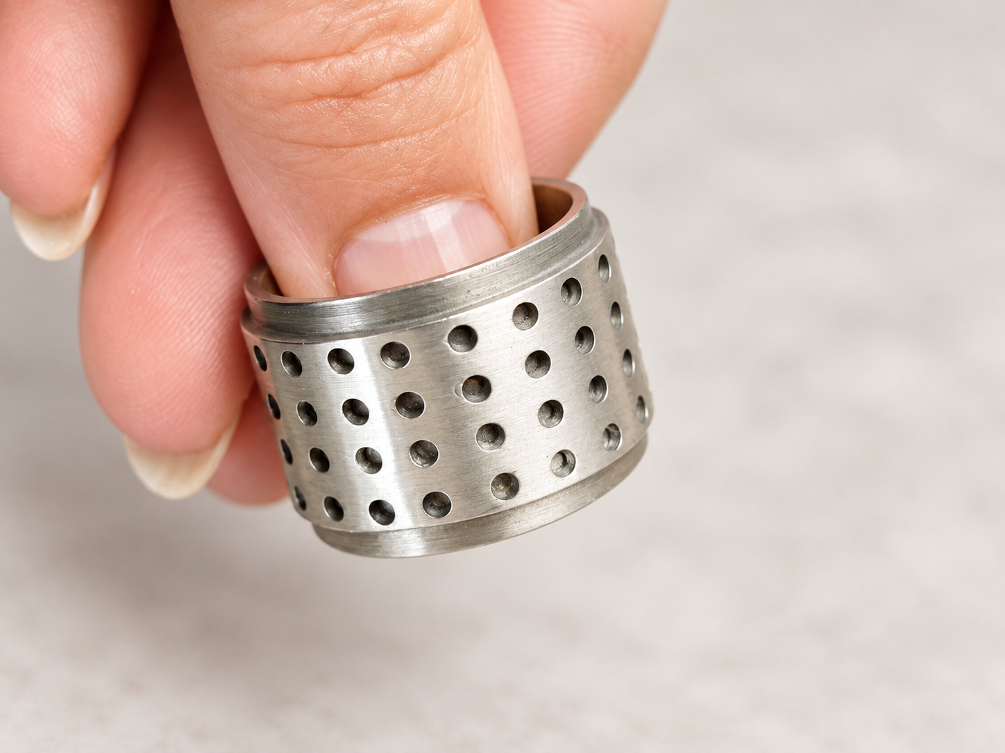 Bague homme en argent – Création EvaStone – Taille 67