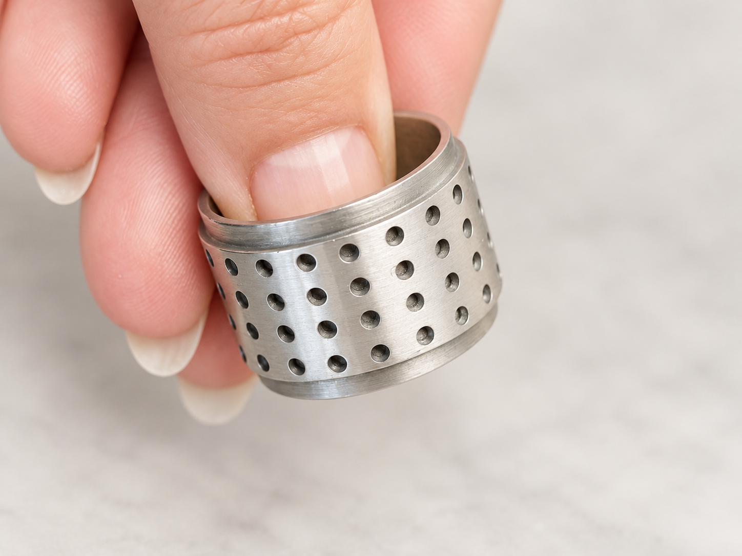 Bague homme en argent – Création EvaStone – Taille 67